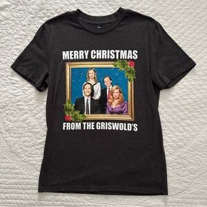 National Lampoon’s Christmas Vacation Griswold’s Graphic T-Shirt Tee Top